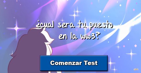 ¿cual sera tu puesto en la ww3?