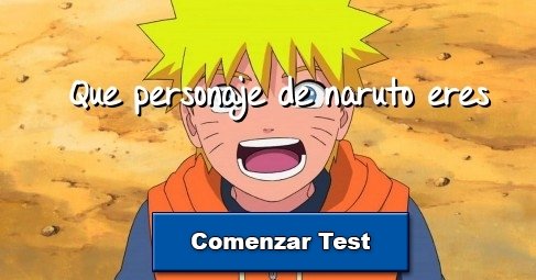 Que personaje de naruto eres