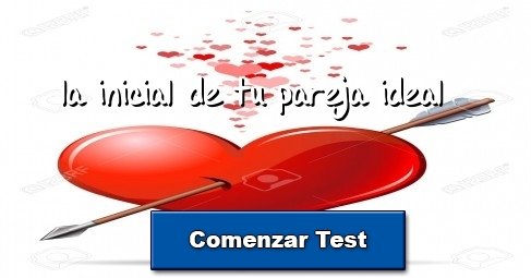 la inicial de tu pareja ideal