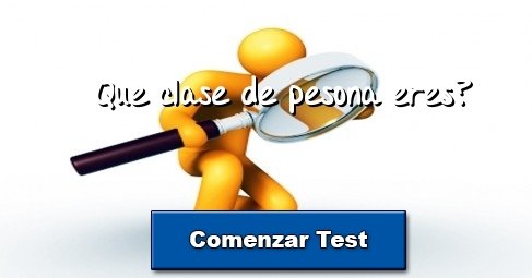 Que clase de pesona eres?