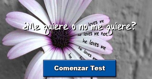 ¿Me quiere o no me quiere?