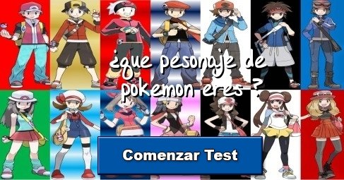 ¿que pesonaje de pokemon eres ?