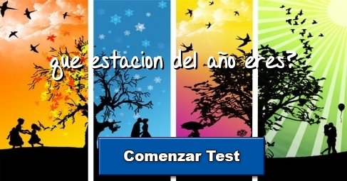 que estacion del año eres?