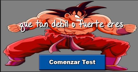que tan debil o fuerte eres