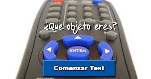 ¿Que objeto eres?